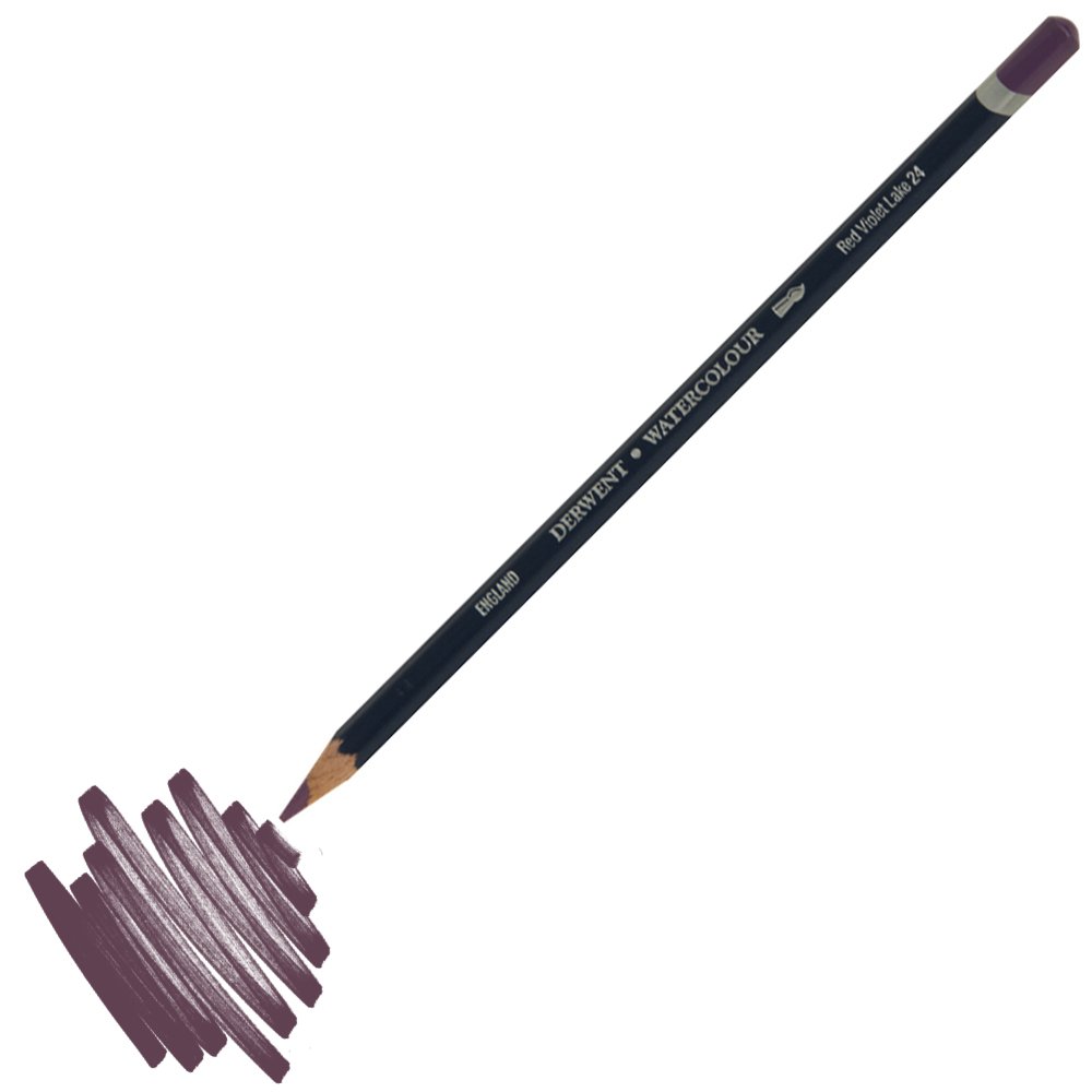 Derwent Watercolour Suluboya Kalemi 24 Red Violet Lake