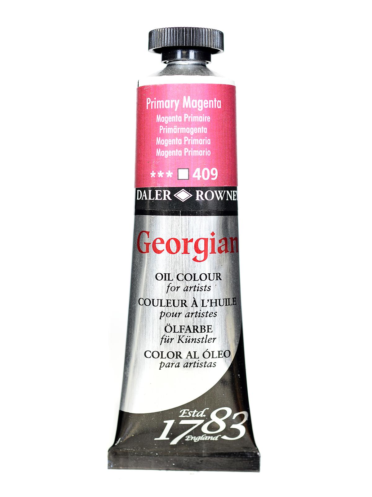 Daler Rowney Georgian Yağlı Boya 38ml 409 Primary Magenta