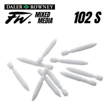 Daler Rowney FW Mix Paint Marker Nibs Yedek Uçlar 102 S Sert 1mm 10lu