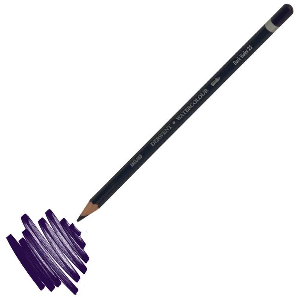 Derwent Watercolour Suluboya Kalemi 25 Dark Violet