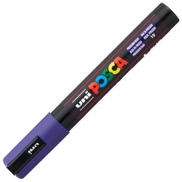 Uni Posca Su Bazlı Marker PC-5M 1.8-2.5mm 10 Prussian Blue