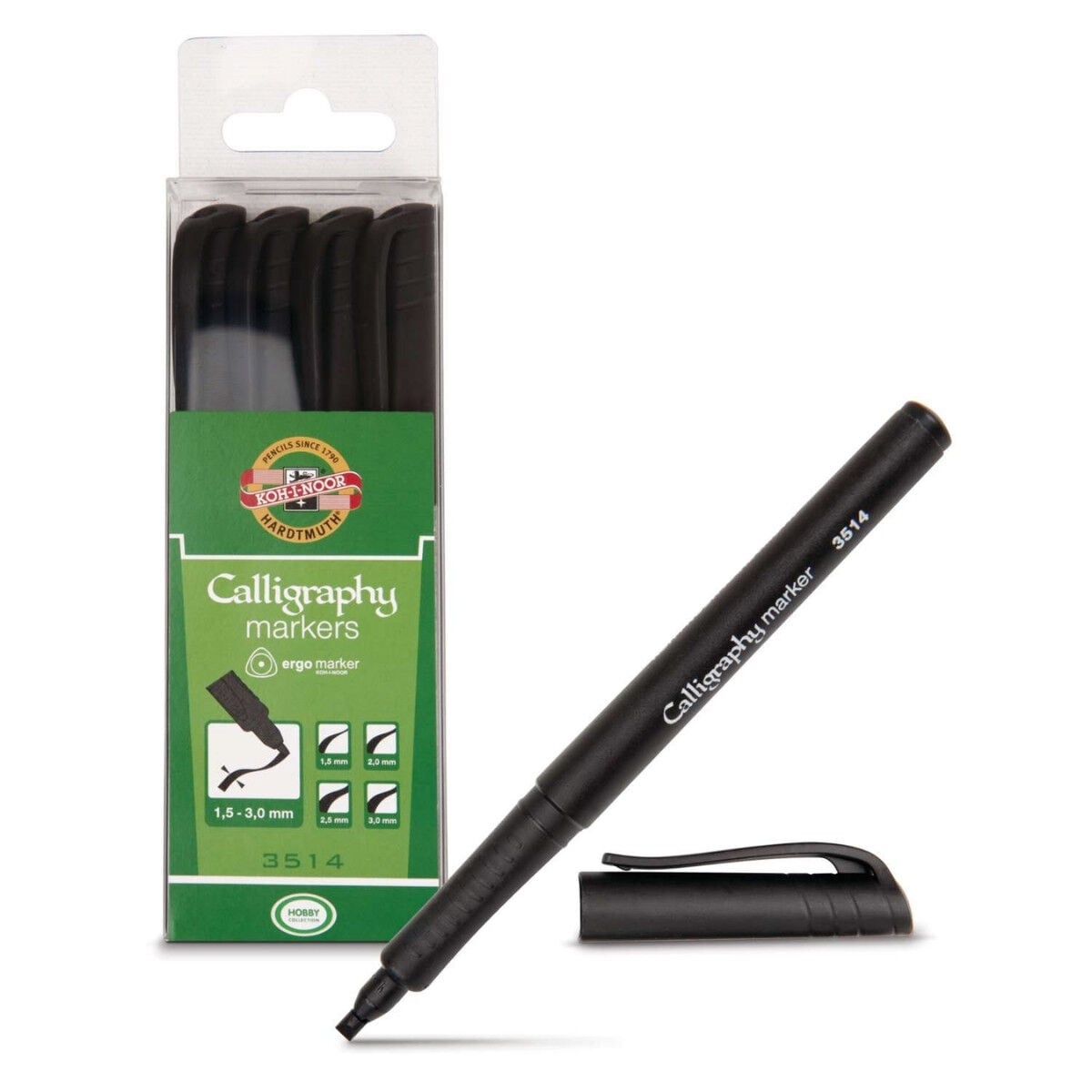 Koh-i Noor Kaligrafi Marker Kalem Seti 4lü