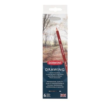 Derwent Drawing 6 lı Teneke Kutu