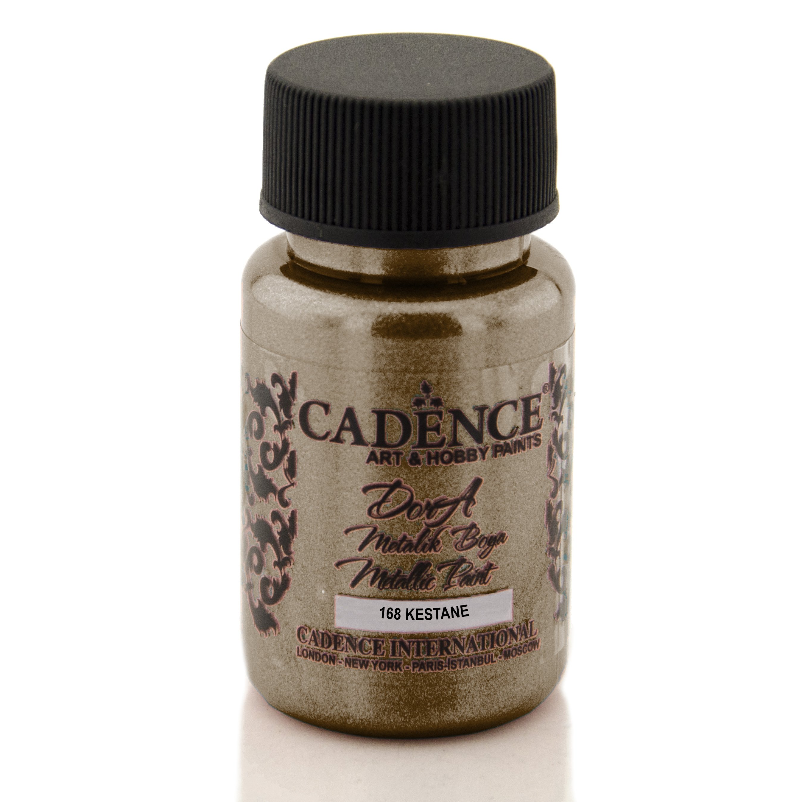Cadence Dora Metalik Boya 50ml 168 Kestane