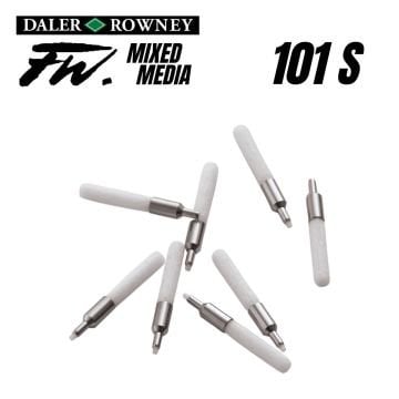 Daler Rowney FW Mix Paint Marker Nibs Yedek Uçlar 101 S İnce Uç 0.8mm 8li