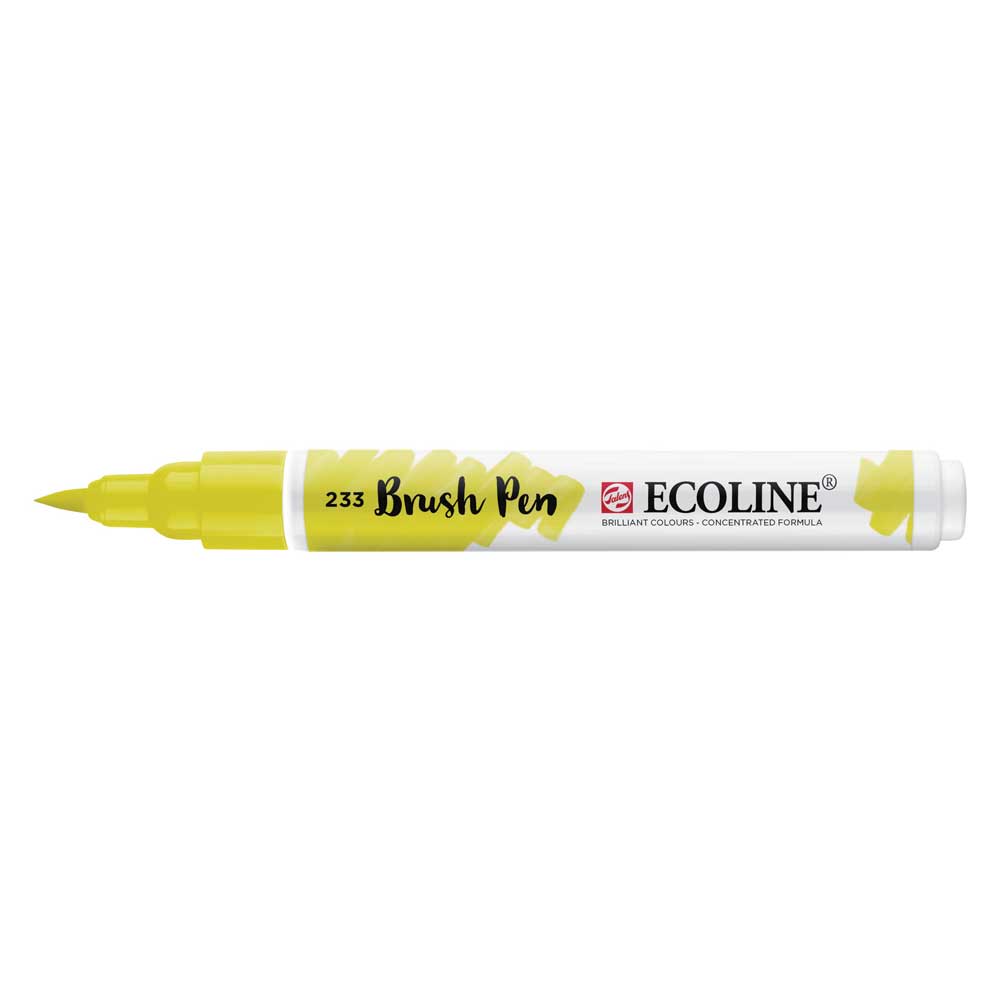 Talens Ecoline Brush Pen Fırça Uçlu Kalem 233 Chartreuse
