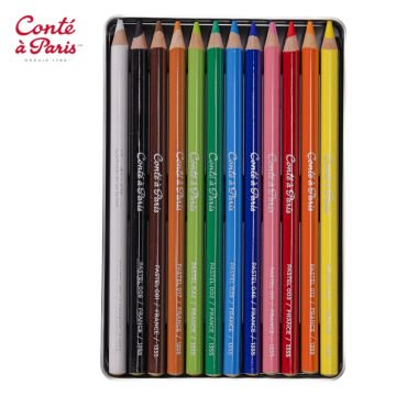 Conté à Paris Pastel Kalem Seti Metal Kutu 12li