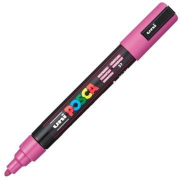 Uni Posca Su Bazlı Marker PC-5M 1.8-2.5mm 57 Raspberry