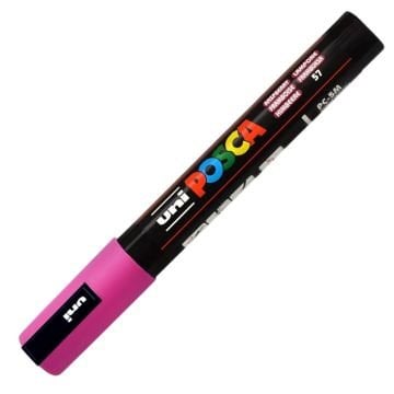 Uni Posca Su Bazlı Marker PC-5M 1.8-2.5mm 57 Raspberry