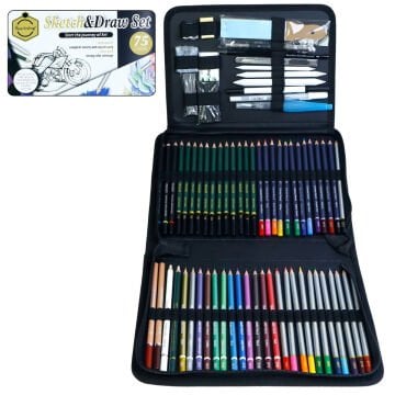 Keep Smiling Eskiz Seti 75 Parça