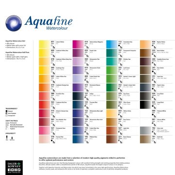 Daler Rowney Aquafine Tüp Sulu Boya 8ml 419 Ultramarine Violet
