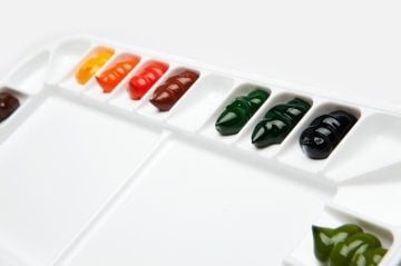 Mijello Airtight Fusion 18 Paleti Mavi MWP-3018