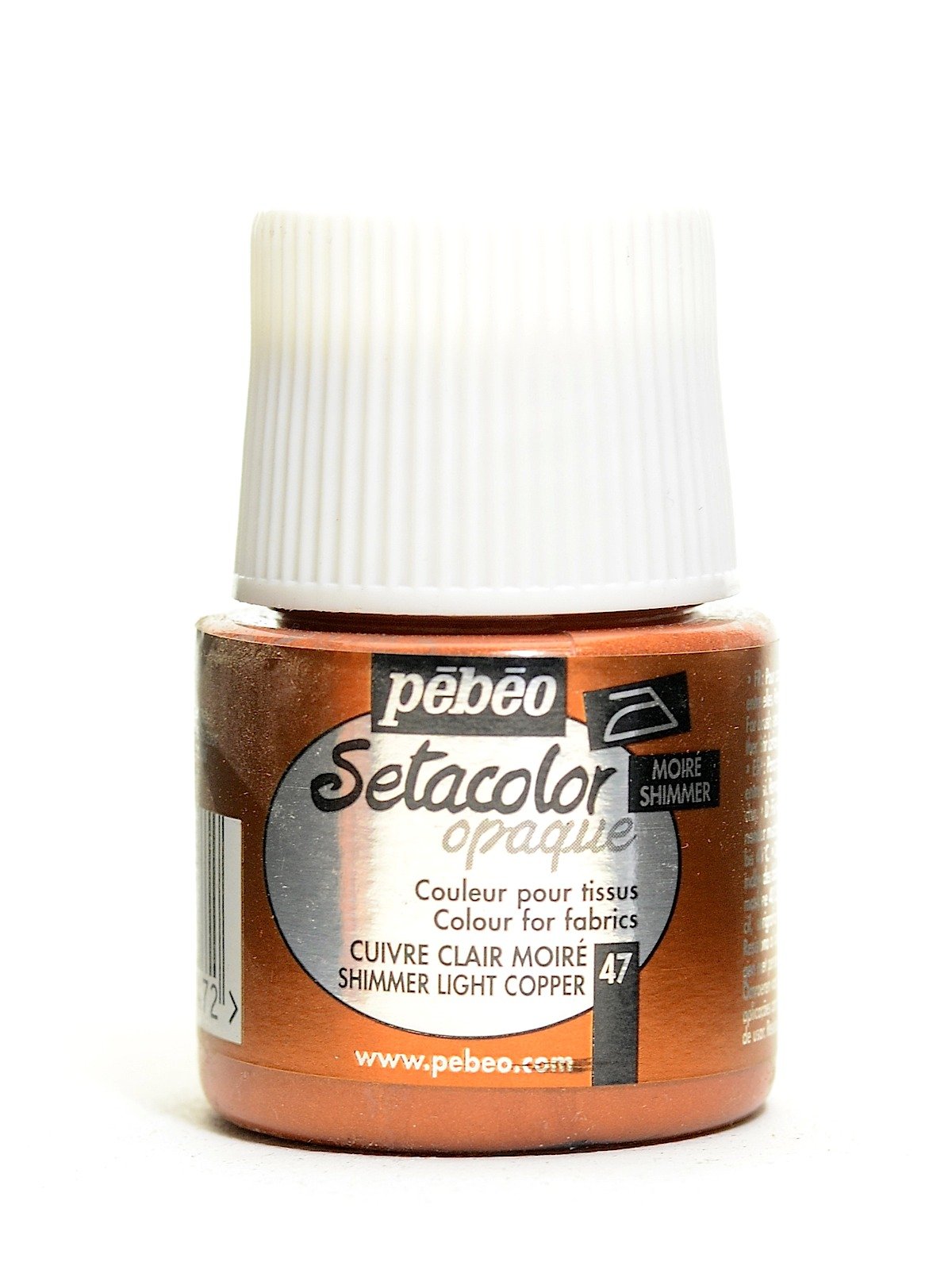 Pebeo Setacolor Opak Kumaş Boyası 45ml 47 Shimmer Copper