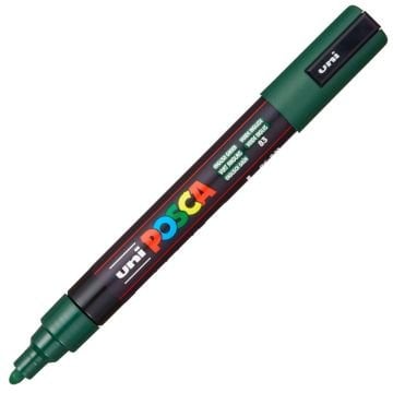 Uni Posca Su Bazlı Marker PC-5M 1.8-2.5mm 83 English Green
