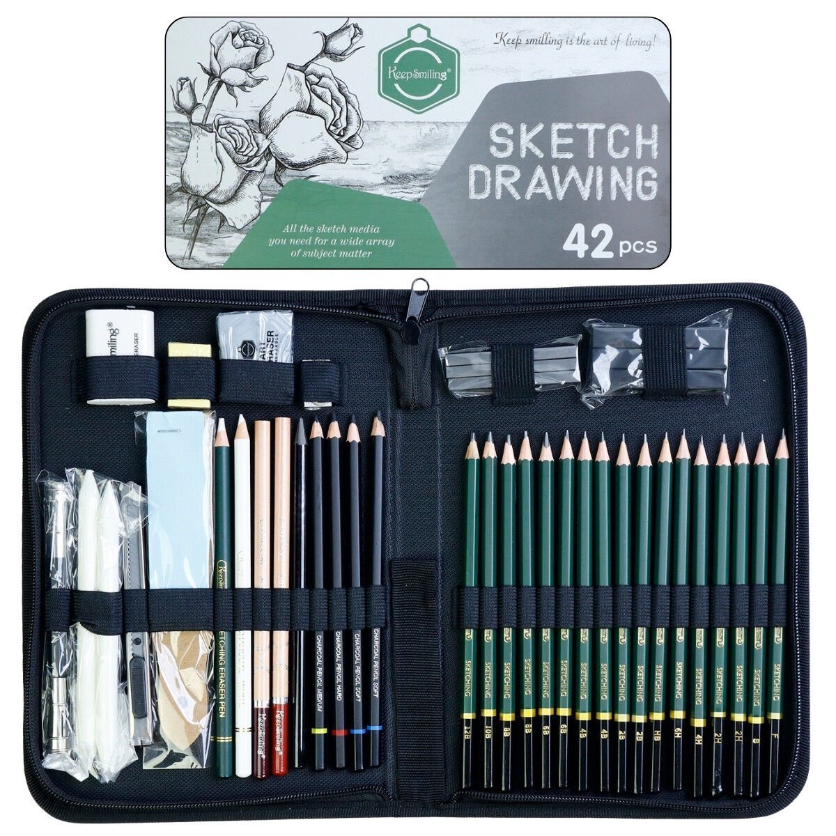 Keep Smiling Eskiz Seti 42 Parça