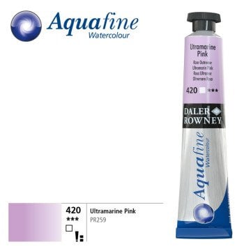Daler Rowney Aquafine Tüp Sulu Boya 8ml 420 Ultramarine Pink
