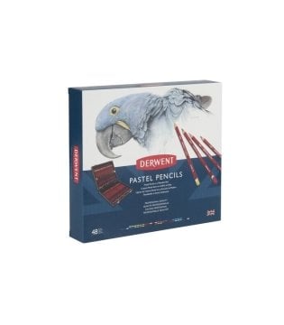 Derwent Pastel Pencils 48 li Ahşap Kutu Pastel Kalem Seti