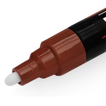 Uni Posca Su Bazlı Marker PC-5M 1.8-2.5mm 84 Cacao Brown