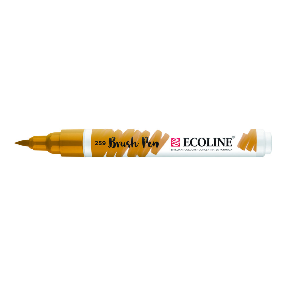 Talens Ecoline Brush Pen Fırça Uçlu Kalem 259 Sand Yellow