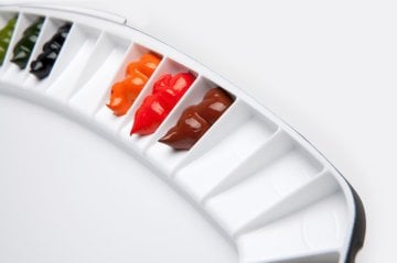 Mijello Fusion 20 Gözlü Palet Siyah MWP-3020