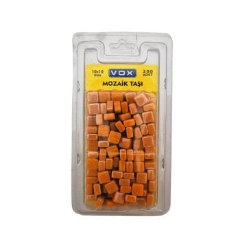 Vox Mozaik Taşı 10x10mm 08 Açık Kahve 200lü
