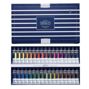 Mijello Mission White Class Sulu Boya Tüp 15ml 34lü MWC-7034