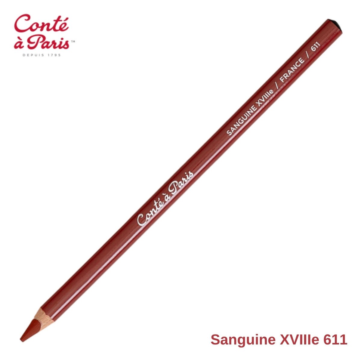 Conté à Paris Eskiz Çizim Kalemi 611 Sanguine XVIIIe