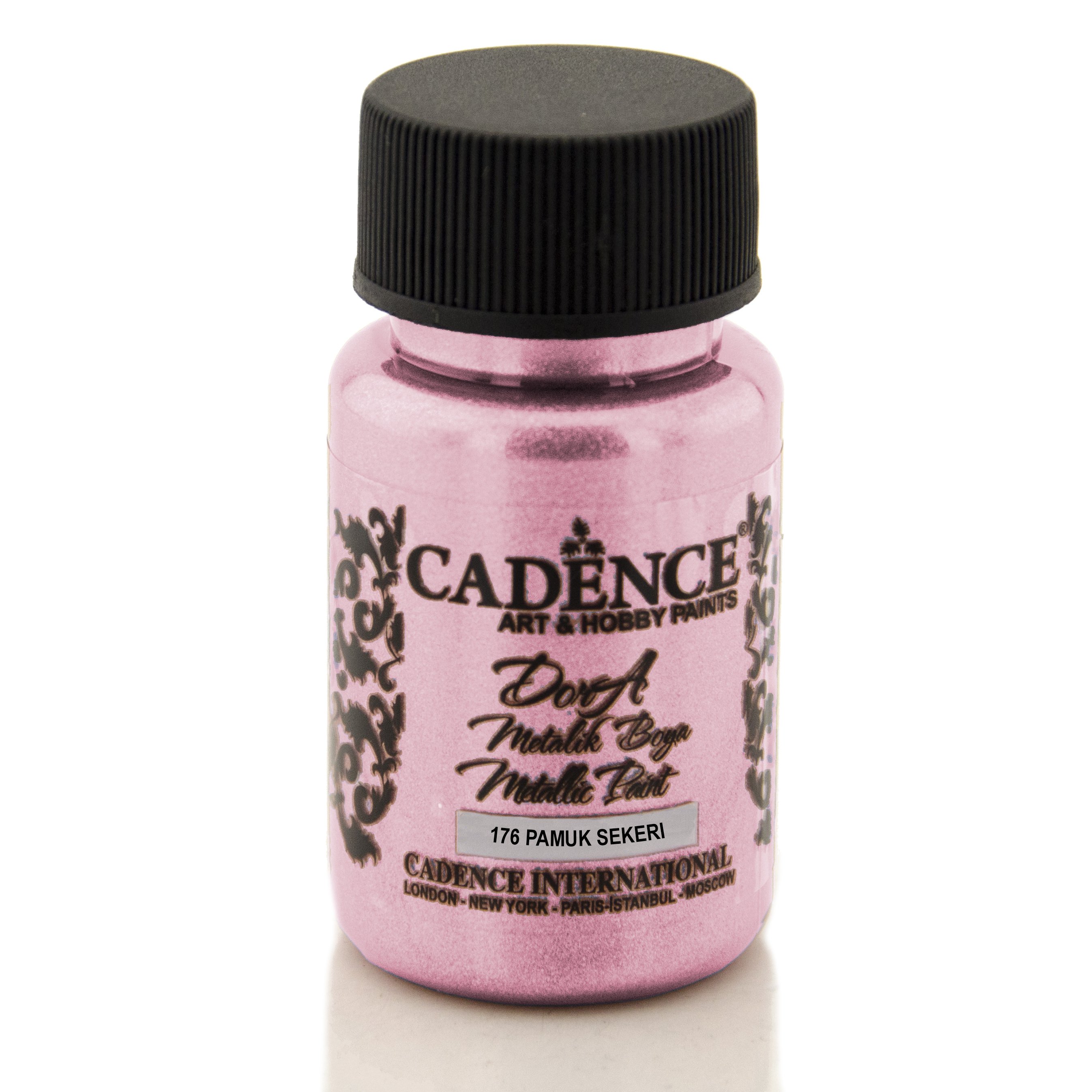 Cadence Dora Metalik Boya 50ml 176 Pamuk Sekerı