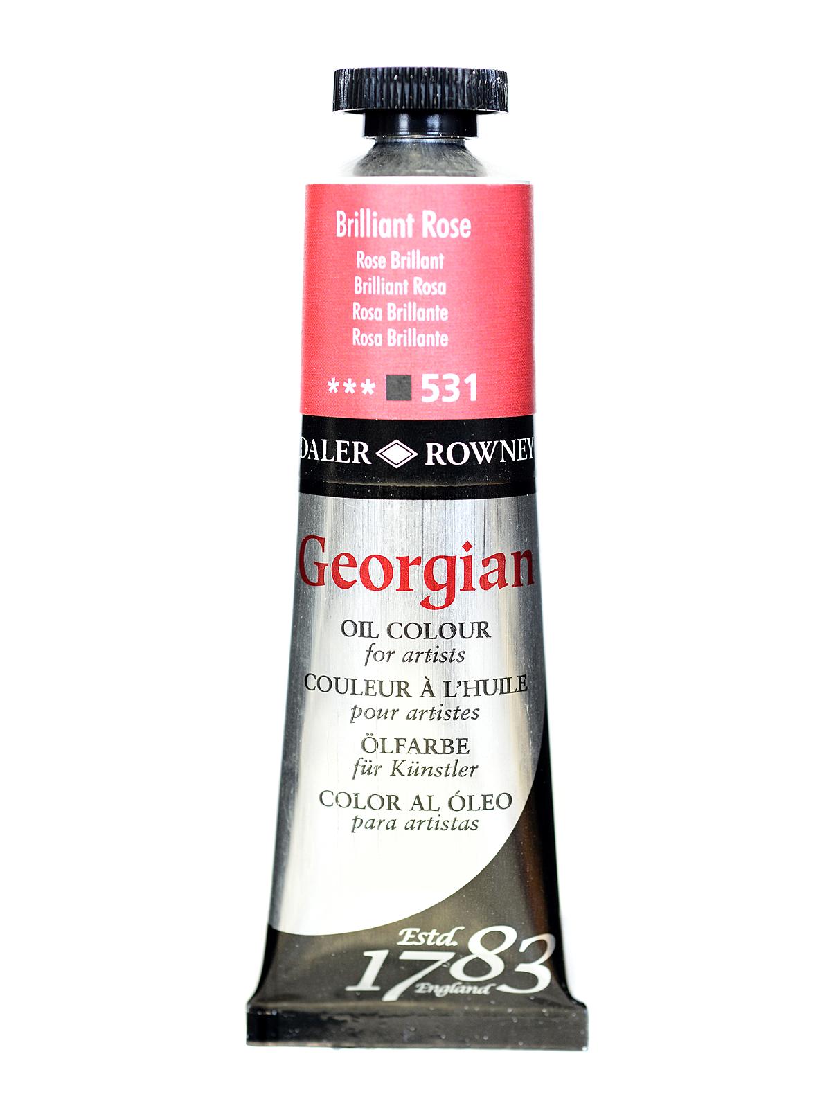Daler Rowney Georgian Yağlı Boya 38ml 531 Brilliant Rose