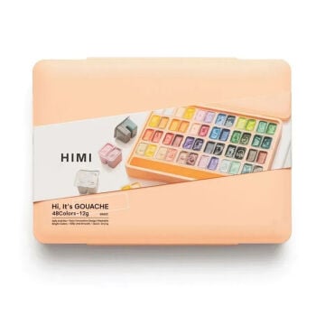 Himi Twin Cup Guaj Boya Seti 48 Renk