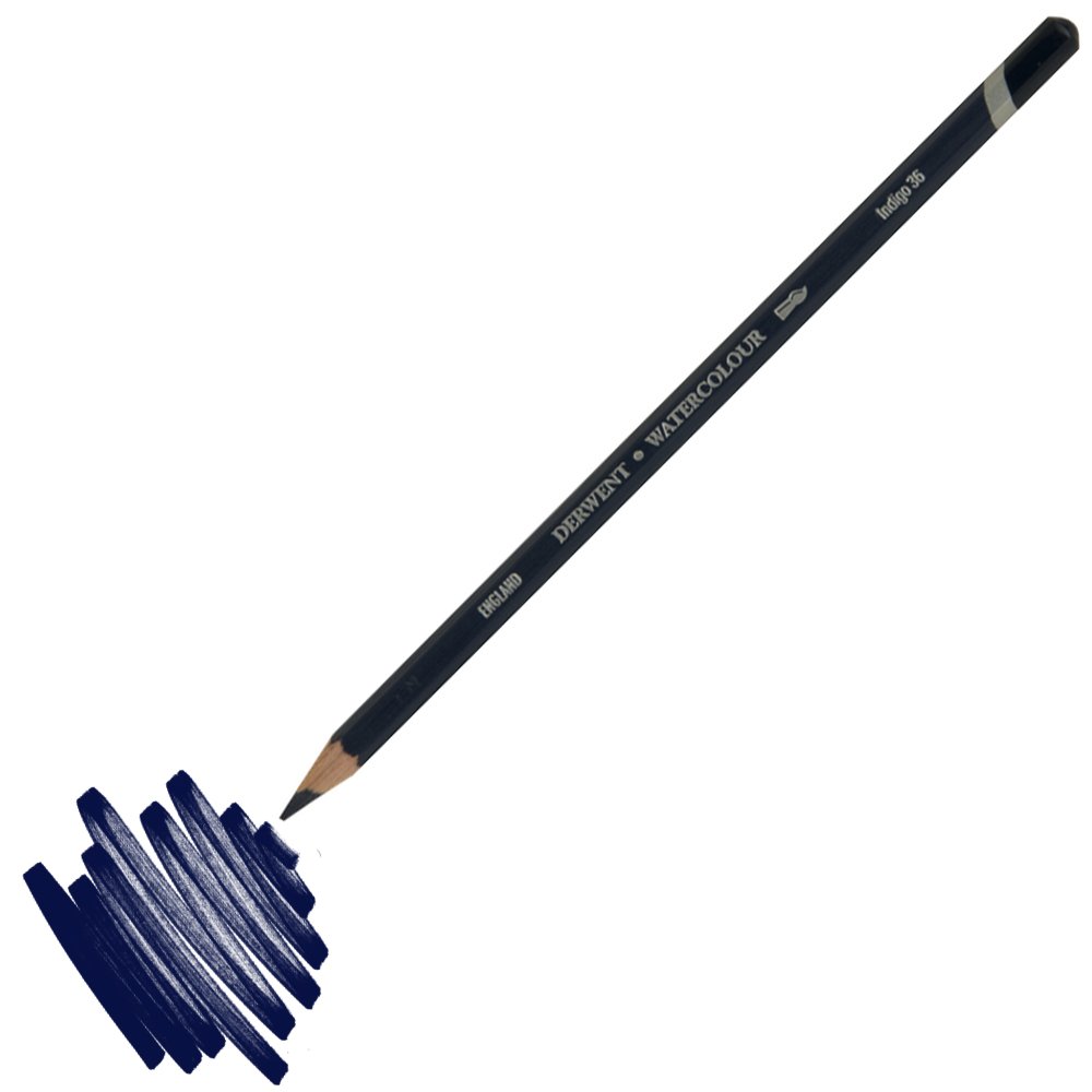 Derwent Watercolour Suluboya Kalemi 36 Indigo