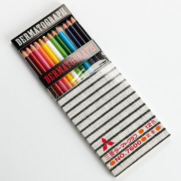 Uni Dermatograph 7600 Kalem Seti 12li