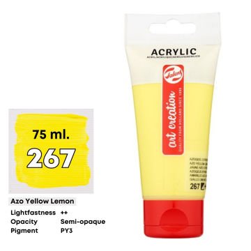 Art Creation Akrilik Boya 75ml 267 Azo Yellow Lemon