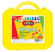 Dong-A Toru 18 Renk Pastel Boya Plastik Çanta