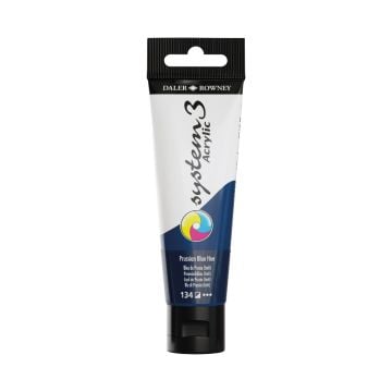 Daler Rowney System 3 Akrilik Boya 150ml 134 Prussian Blue Hue
