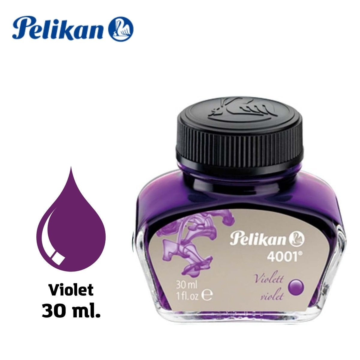Pelikan Dolma Kalem Mürekkebi 30ml 4001 Mor