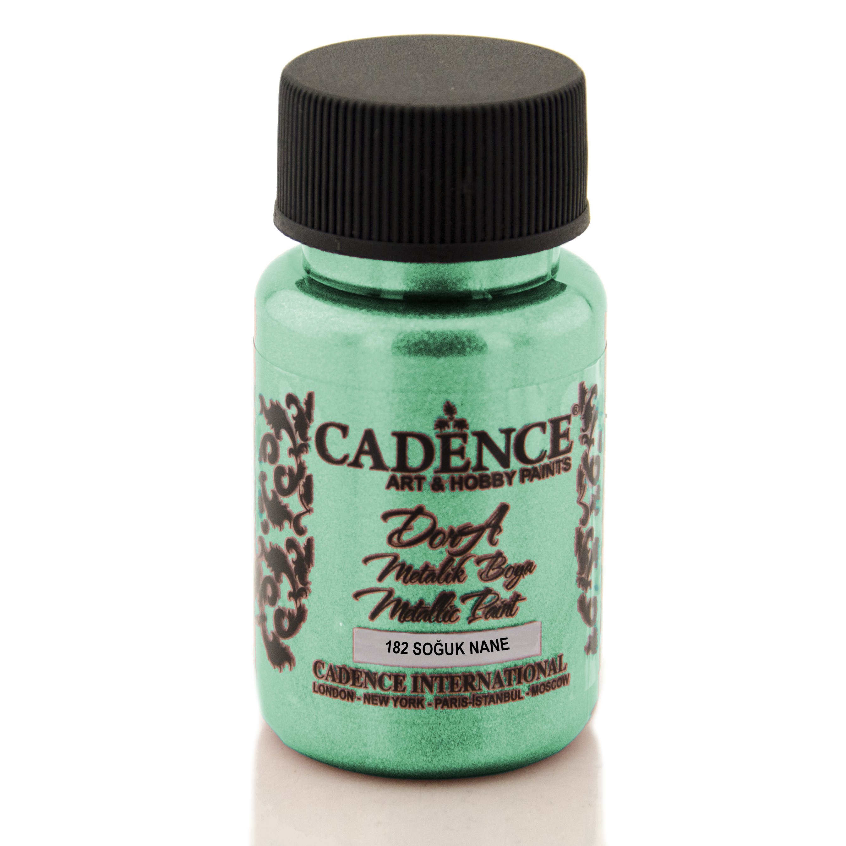 Cadence Dora Metalik Boya 50ml 182 Soğuk Nane