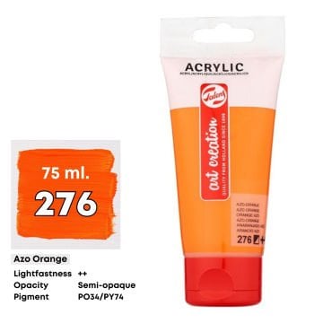 Art Creation Akrilik Boya 75ml 276 Azo Orange