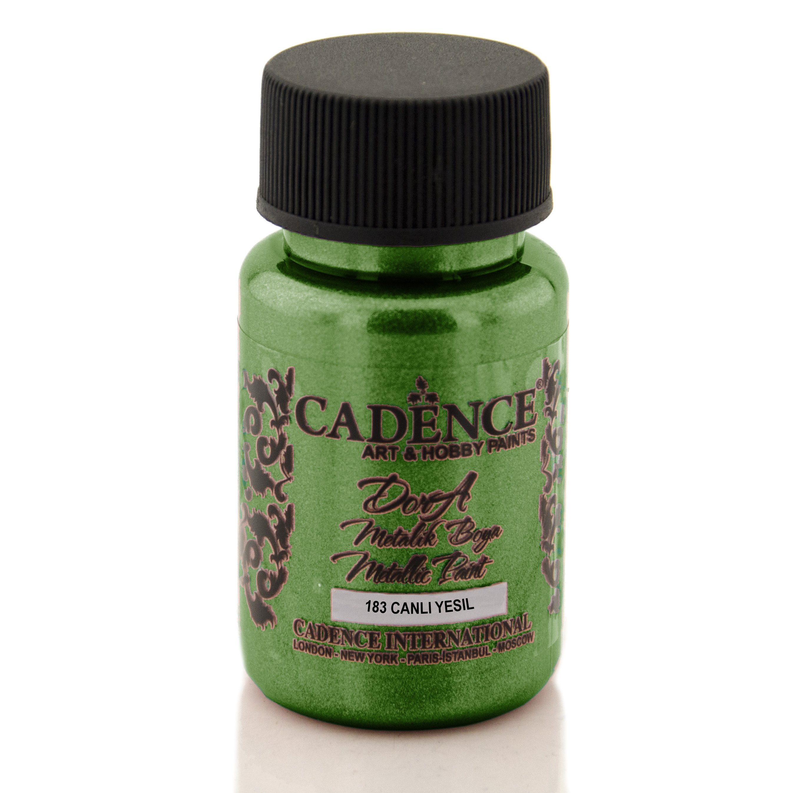 Cadence Dora Metalik Boya 50ml 183 Canlı Yesıl