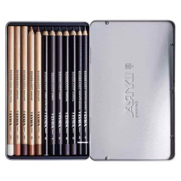 Lyra Rembrandt Sketching Specials Eskiz Çizim Seti Metal Kutu 12