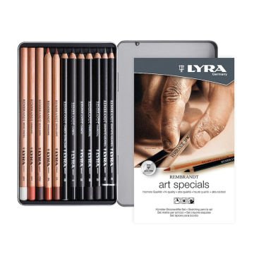 Lyra Rembrandt Sketching Specials Eskiz Çizim Seti Metal Kutu 12 Parça