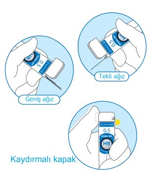 Tombow Mono WX Kalem Ucu 0,3mm H 20li