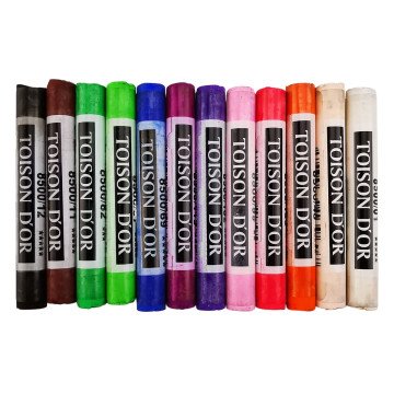 Koh-i-Noor Toison D'or Tam Boy Soft Pastel Kalem Seti 24lü Portre