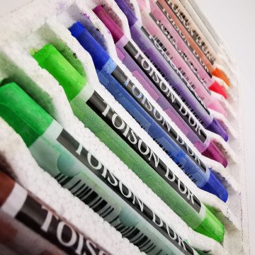 Koh-i-Noor Toison D'or Tam Boy Soft Pastel Kalem Seti 24lü Portre