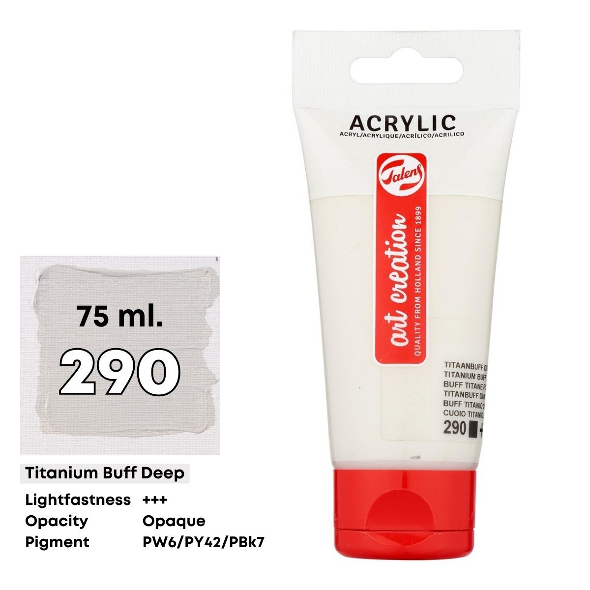 Art Creation Akrilik Boya 75ml 290 Titanium Buff Deep