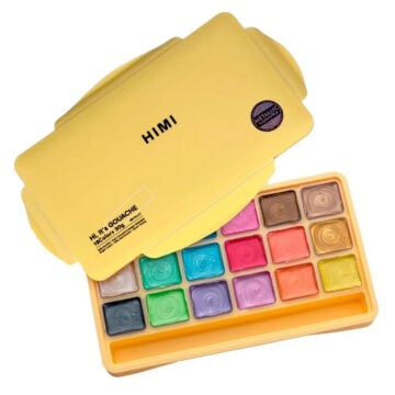 Himi Jelly Cup Guaj Boya Seti 18 Renk Metalik