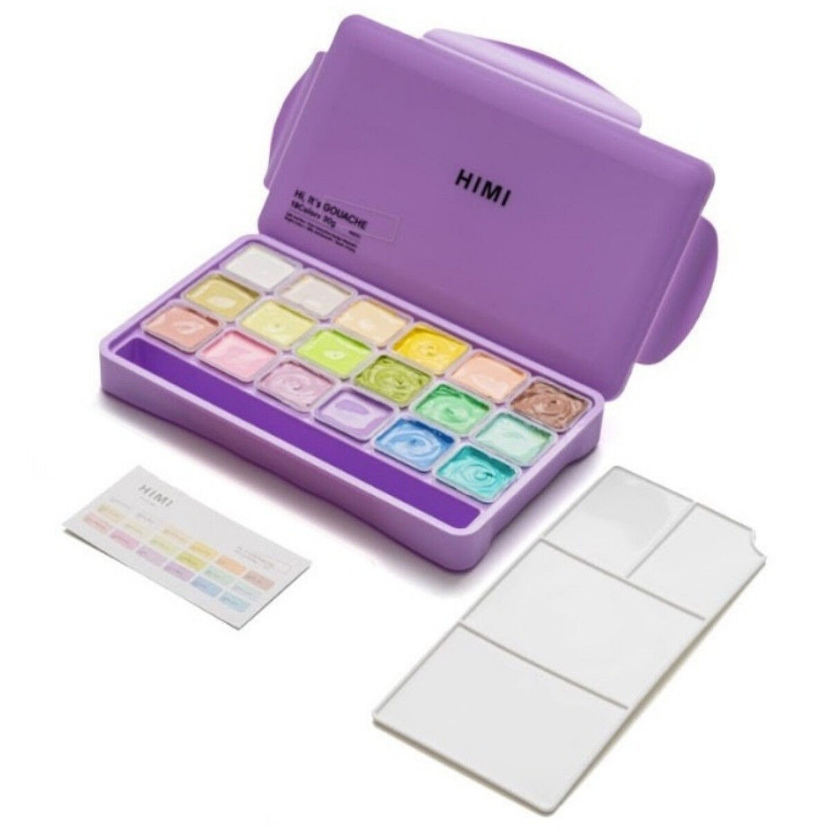 Himi Jelly Cup Guaj Boya Seti 18 Renk Pastel