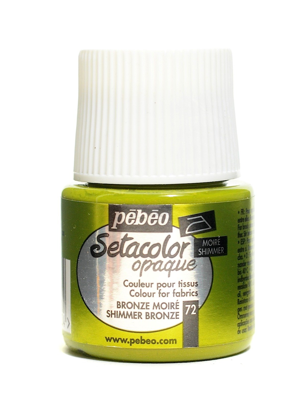Pebeo Setacolor Opak Kumaş Boyası 45ml 72 Shimmer Bronze