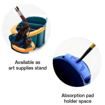 Mijello Mission Fırça Temizleme Kovası Small 2lt 4021