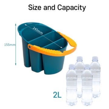 Mijello Mission Fırça Temizleme Kovası Small 2lt 4021